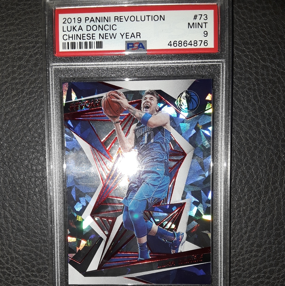 PSA 9 Luka Doncic CNY Dallas Maverick POP 2!!